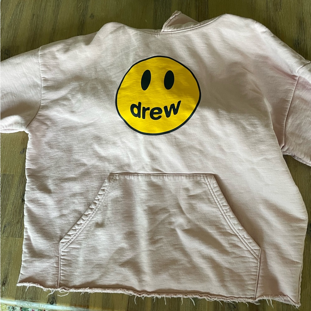 Drew House Deconstructed Mascot Hoodie— dusty rose
